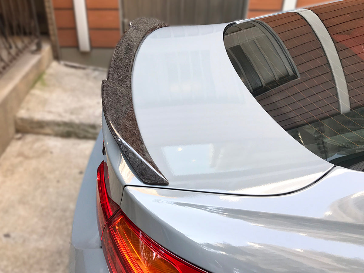 Carbon Farbe Auto Spoiler Heckspoilerlippe Flügel für BMW 1er F20