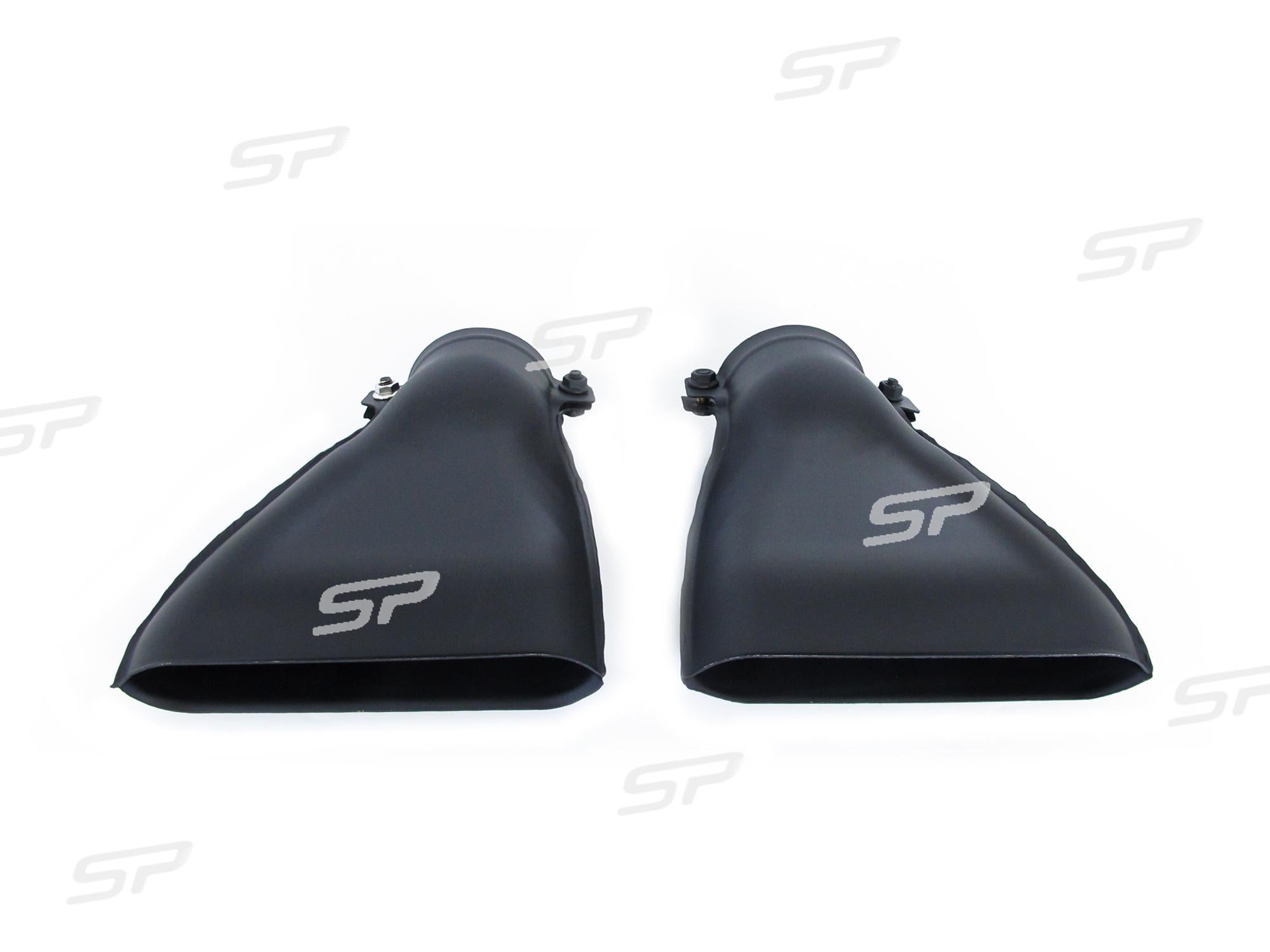 Diffusor Heckdiffusor + Auspuffblenden Chrom für AUDI A6 C8 Limo Avant S-Line ab 2018 di162