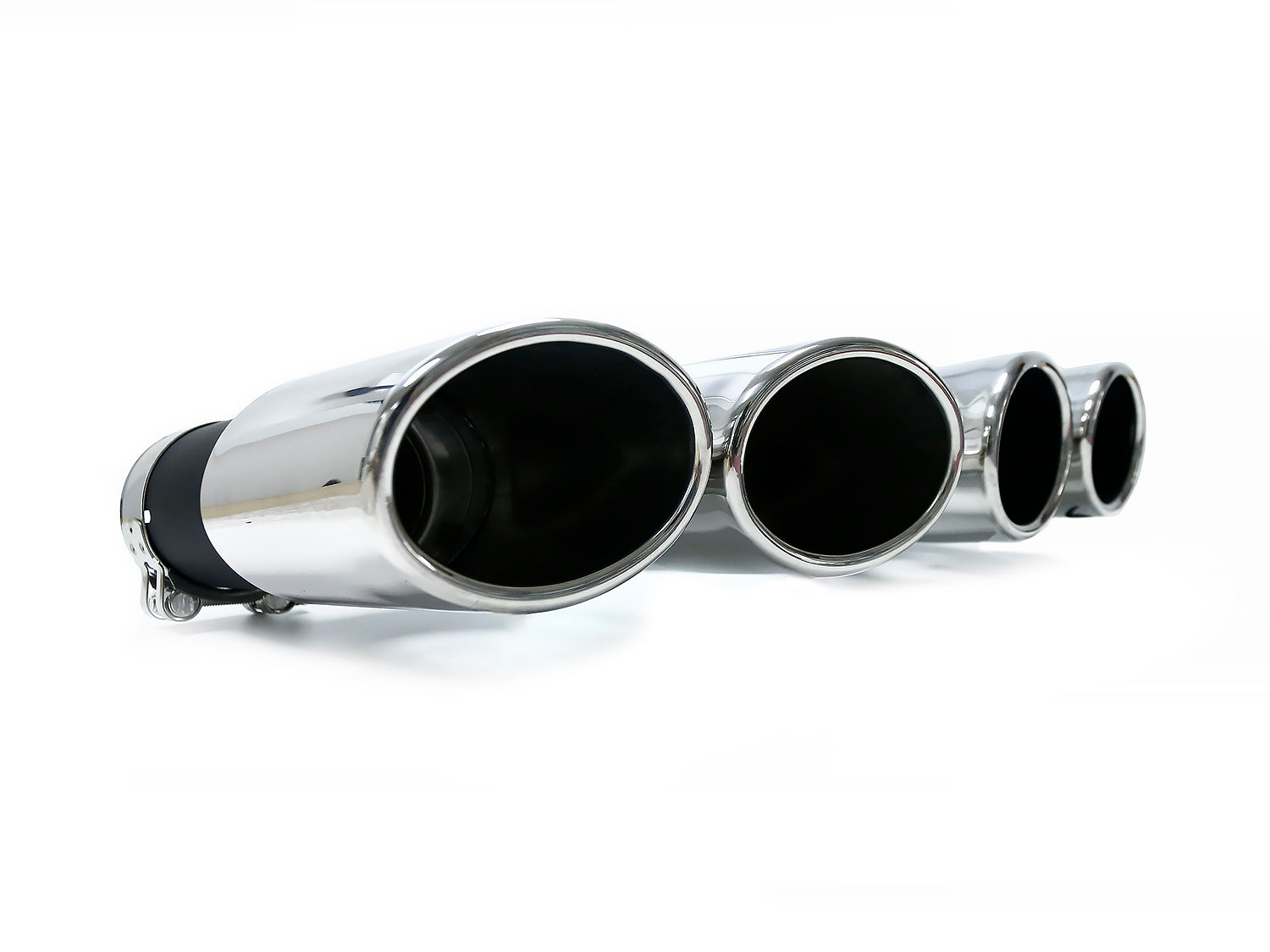 Auspuffblenden Endrohrblende Chrom für AUDI A7 4G A6 C7 A4 B8 A5 8T Q5 8U