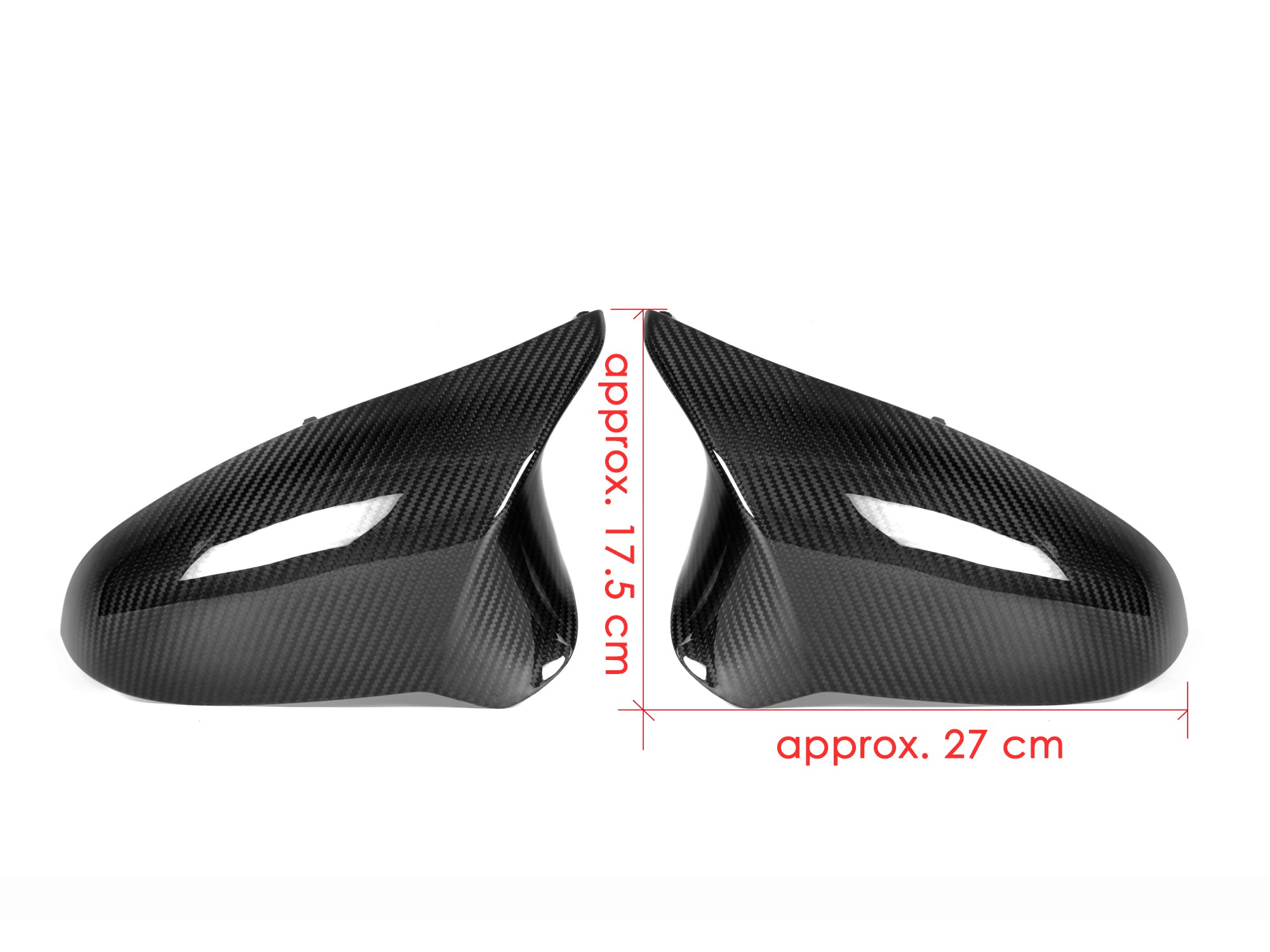 100% Echt Carbon Fiber Spiegelkappen Ausßenspigel für BMW M2 F87 M3 F80 M4 F82 F83 2014-2022 mc151