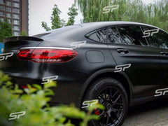Schwarz Lackiert Spoiler Heckspoiler für Mercedes Benz GLC C253 Coupe 16-19 sp76