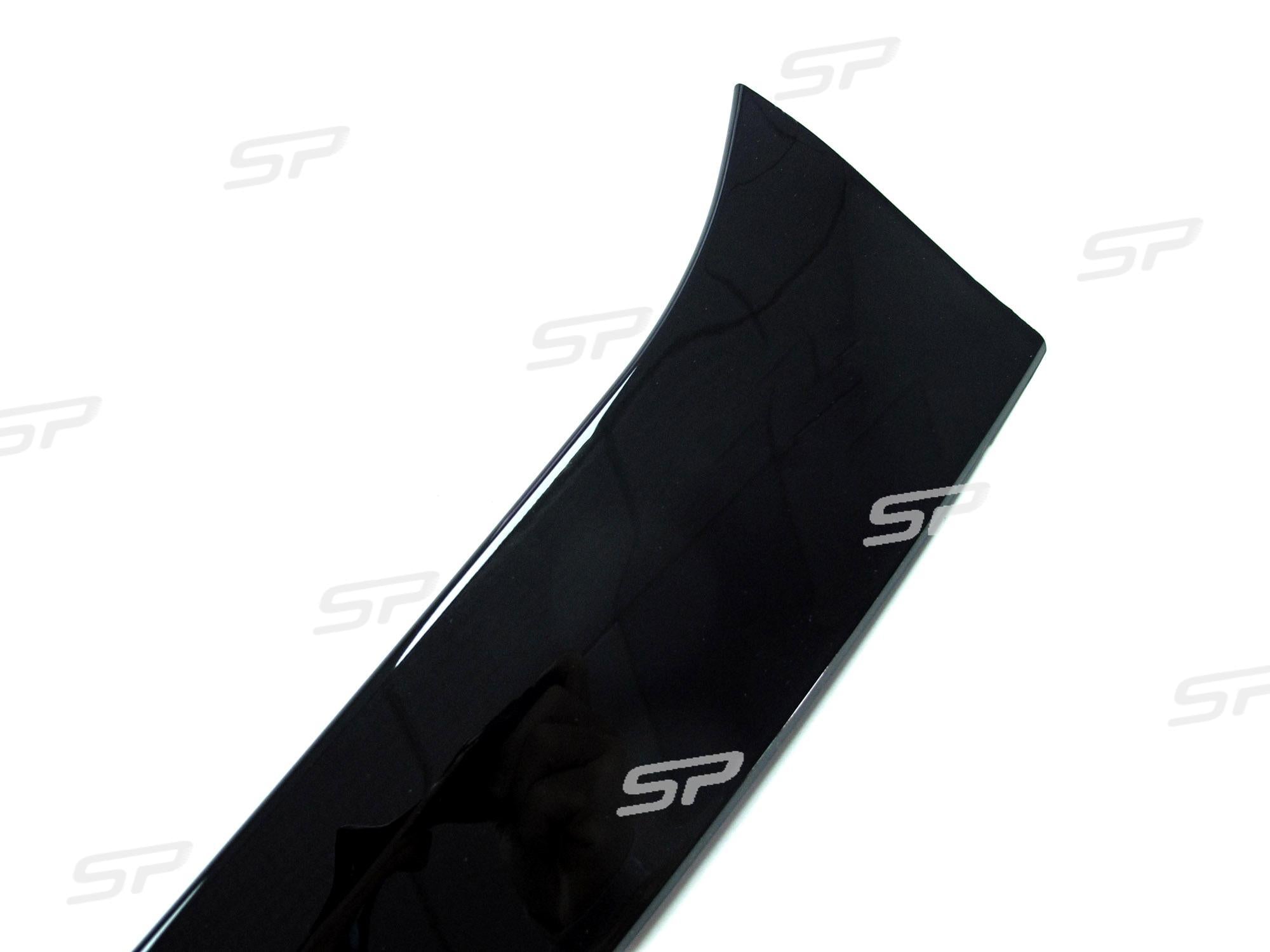 1 Paar Schwarz Vertikale Heck Spoiler Flaps für VW GOLF 6 VI MK6 Variant Kombi TDI TSI 2009 - 2013 vw12