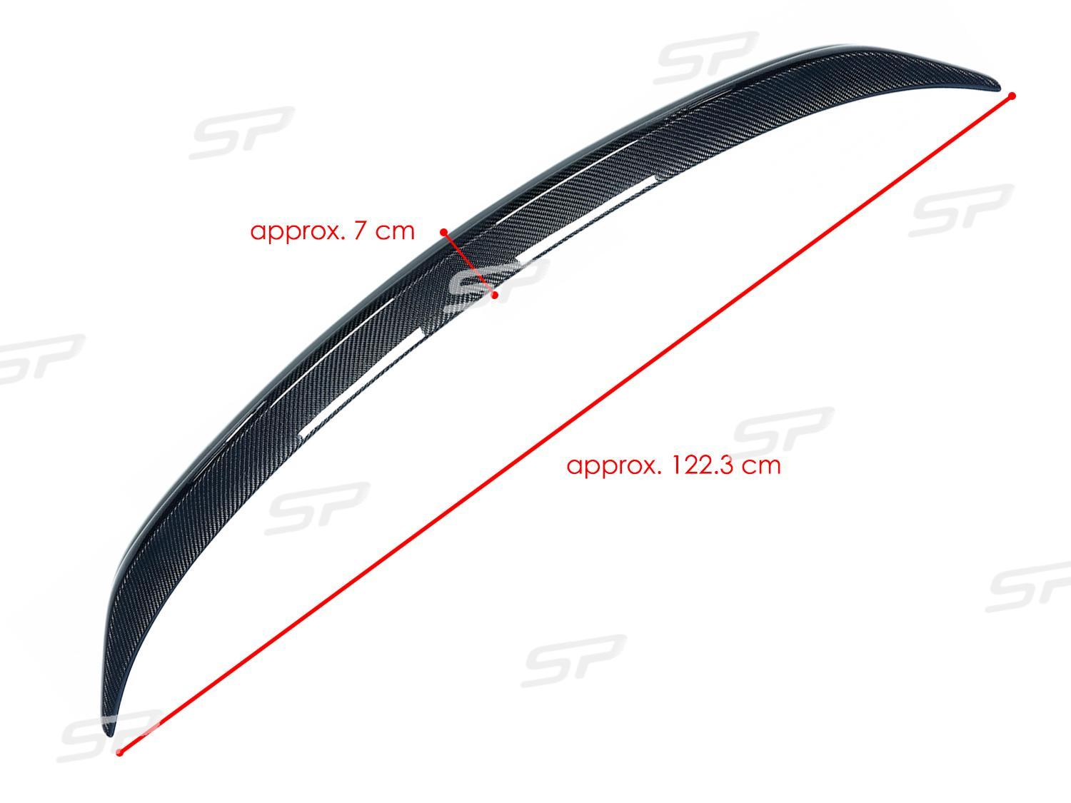 Carbon Fiber Heckspoiler Heckflügel Spoiler Lippe Passend für 3er G20 ab 2019 bm137