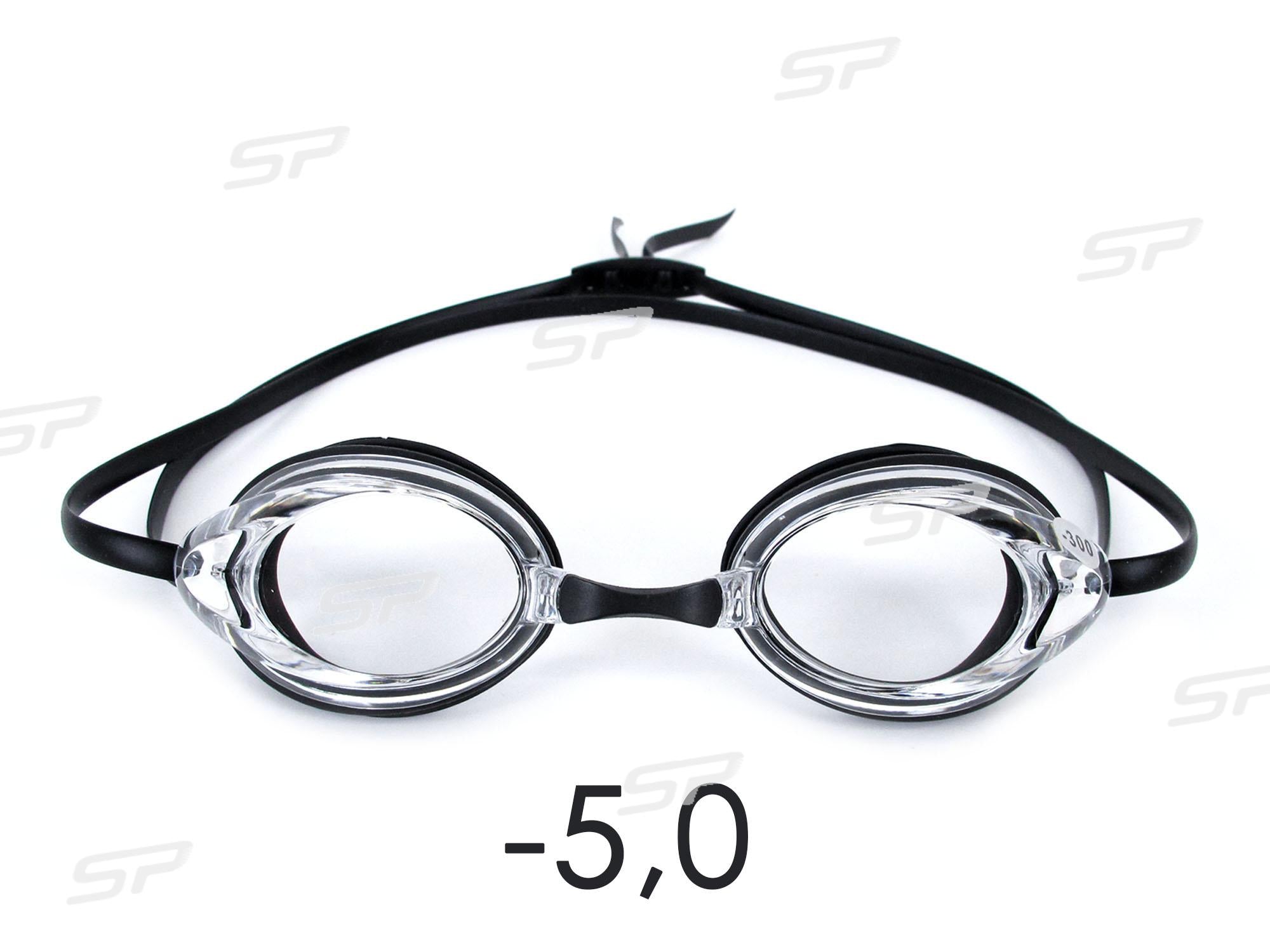 Schwimmbrille mit Sehstärke Antibeschlag UV-Schutz Goggles -1,5 bis -7,0 für Damen und Herren