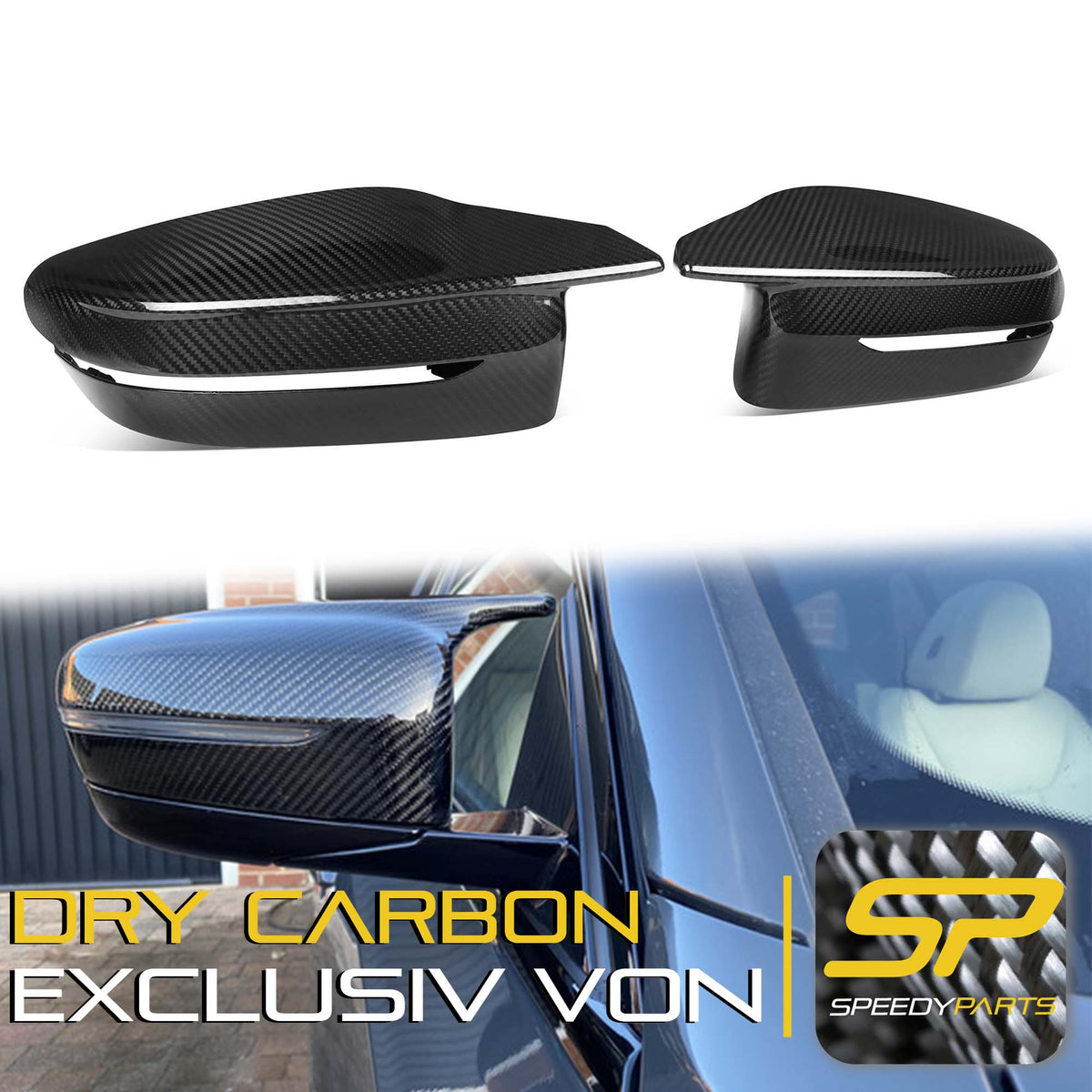 100% Echt Carbon Fiber Spiegelkappen Außenspiegelkappen für BMW M3 G80 M4 G82 G83 2020 2021 2022 mc149