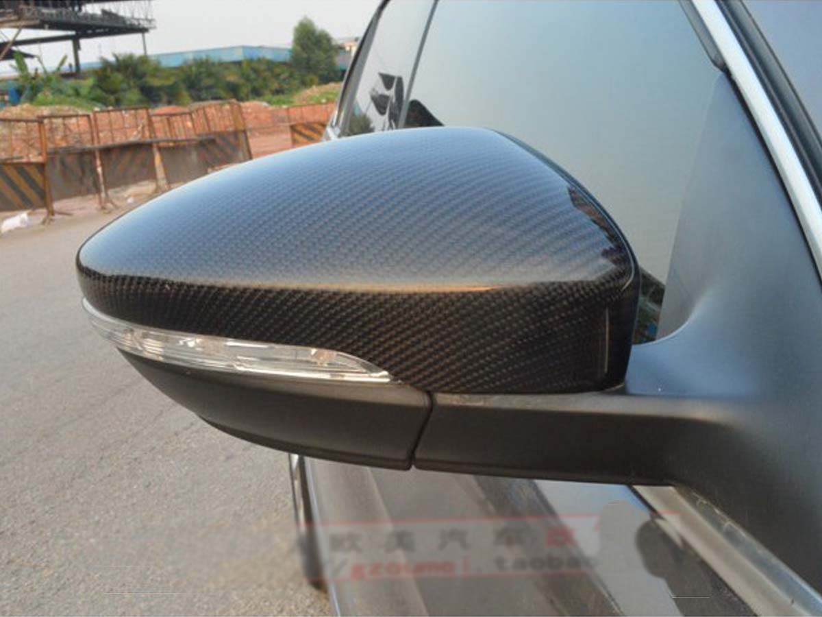 SpeedyParts - Carbon Fiber Spiegelkappen Außenspiegel für VW Scirocco  Beetle EOS Passat CC Variant - Online Kauf