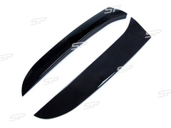 1 Paar Schwarz Vertikale Heck Spoiler Flaps für VW GOLF 6 VI MK6 Variant Kombi TDI TSI 2009 - 2013 vw12