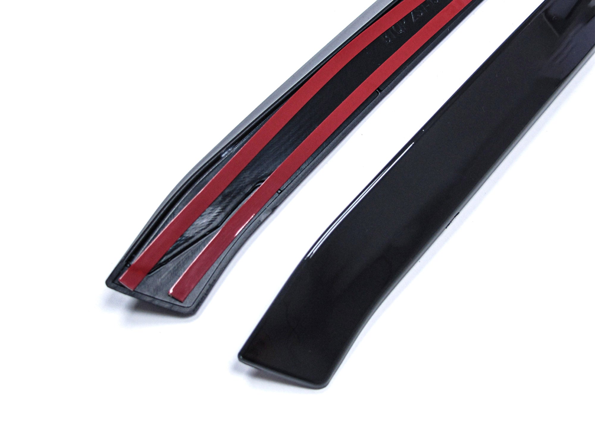 1 paar Schwarz Glanz Vertikale Heck Spoiler Flaps Heckflügel für VW GOLF 6 VI MK6 GTI R GTD 2008-2013 vw11