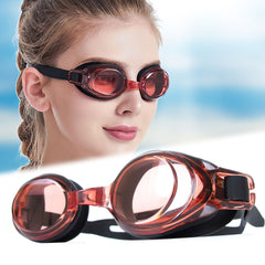 Schwimmbrille mit Sehstärke Antibeschlag UV-Schutz Goggles -1,5 bis -9,0 für Damen und Herren sg3