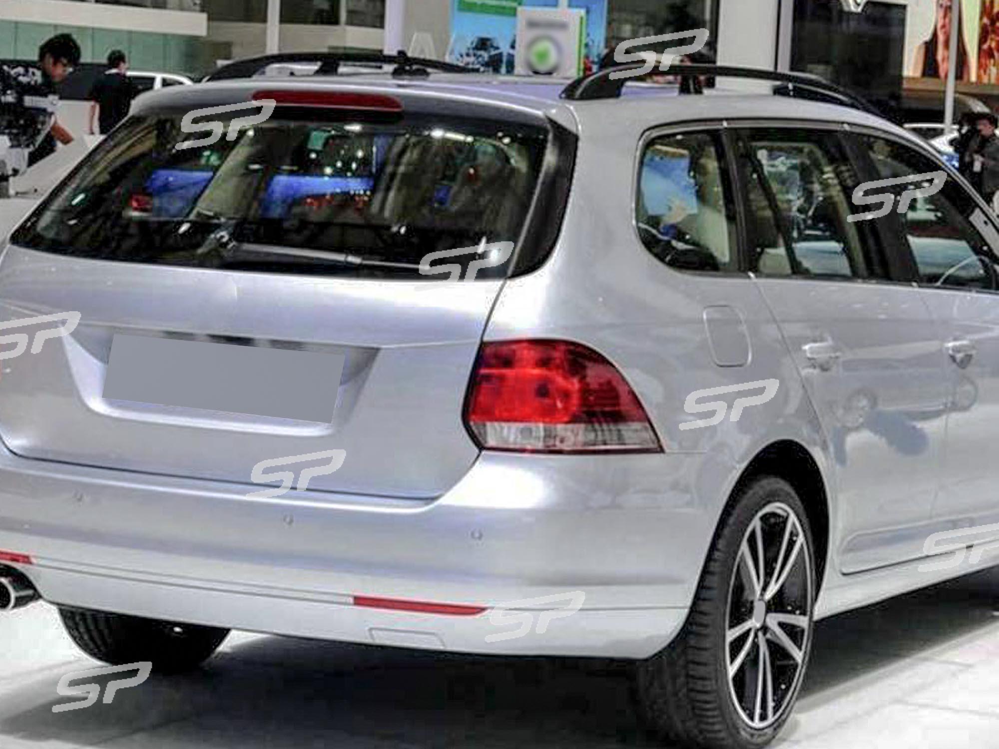 1 Paar Schwarz Vertikale Heck Spoiler Flaps für VW GOLF 6 VI MK6 Variant Kombi TDI TSI 2009 - 2013 vw12