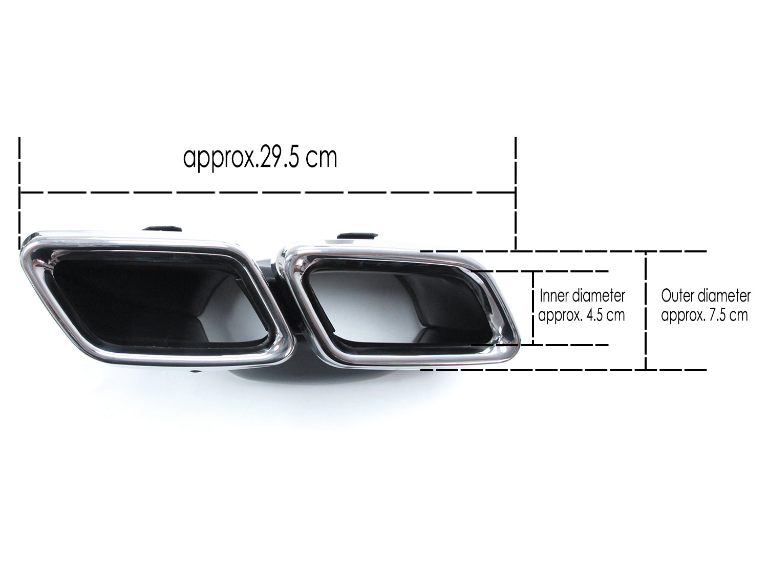 ✔️ Ansprechende Teile - C63 AMG Heckdiffusor W205 - SpeedyParts.de