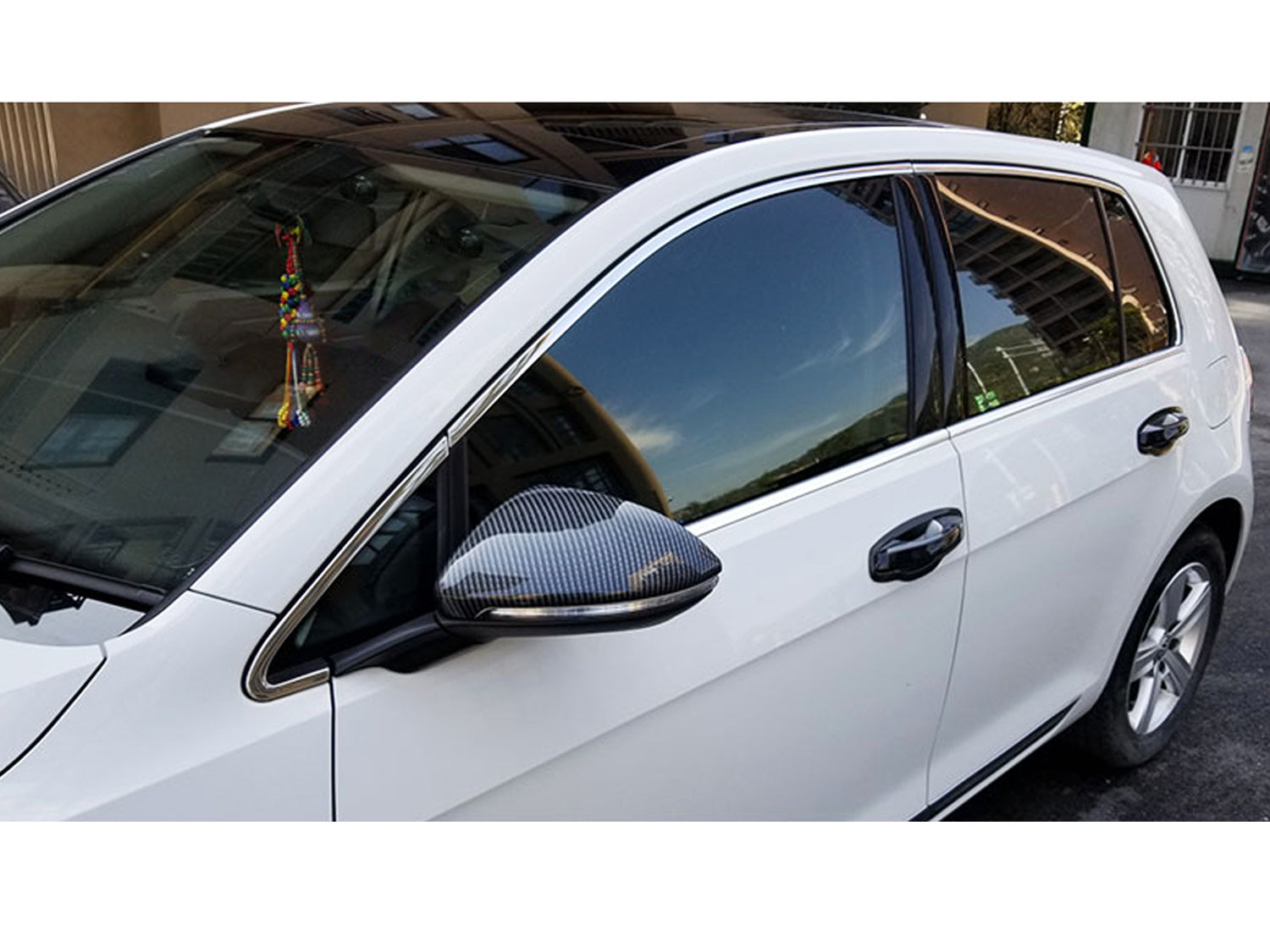 1 Paar Spiegelabdeckungen Ersatz für VW Golf MK7 MK7.5 R GTD VII 2013-2018,  Auto Spiegelkappen Außenspiegel Außenspiegelkappe Rückspiegelkappe Ersatz  für VW Touran 2016 2017(Schwarz) : : Auto & Motorrad