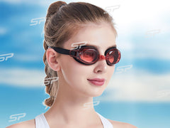 Schwimmbrille mit Sehstärke Antibeschlag UV-Schutz Goggles -1,5 bis -9,0 für Damen und Herren sg3