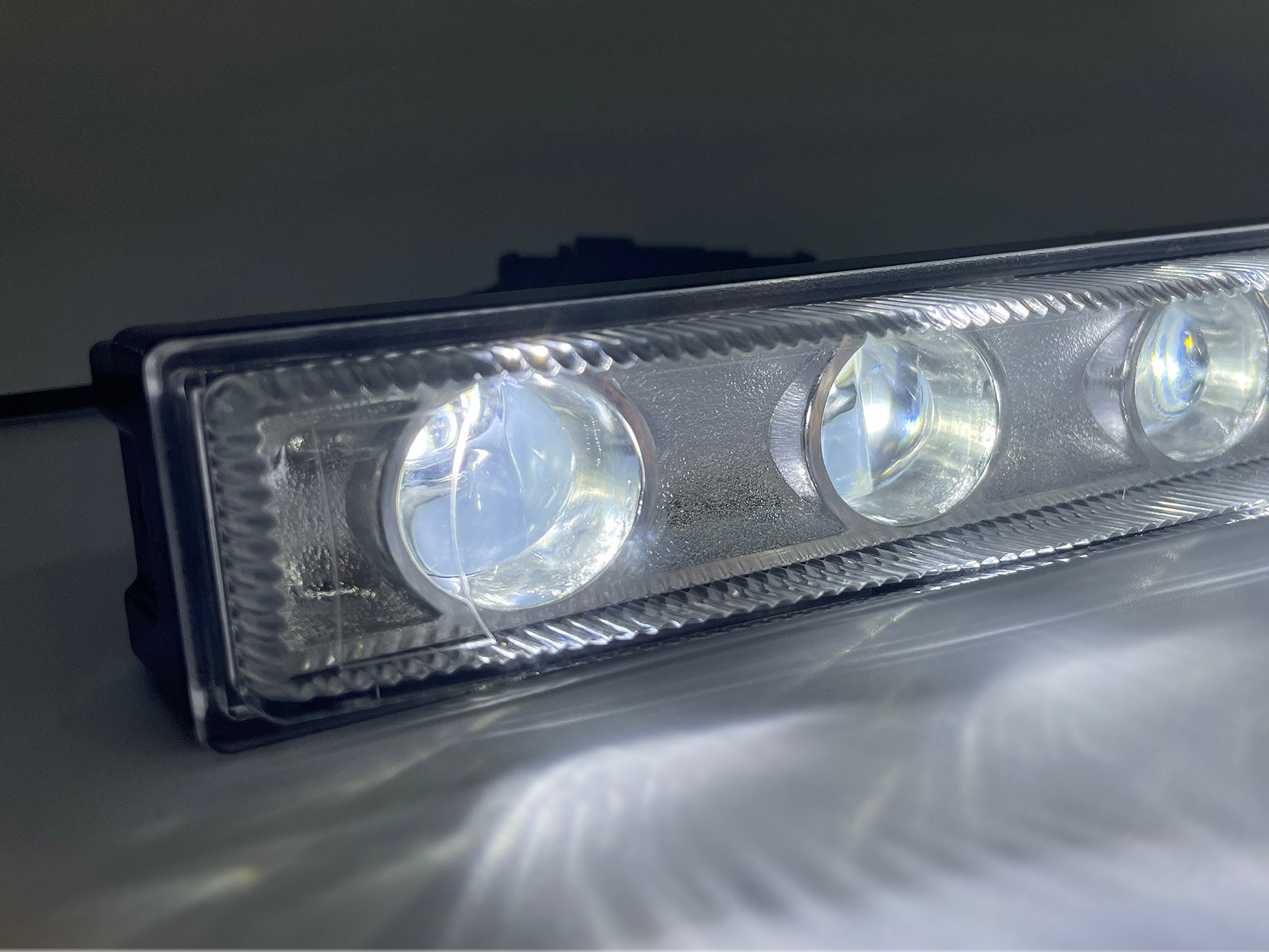 LED Scheinwefer Tagfahrlicht E Zeichen für Mercedes Benz G-Klasse W463 1990-2012