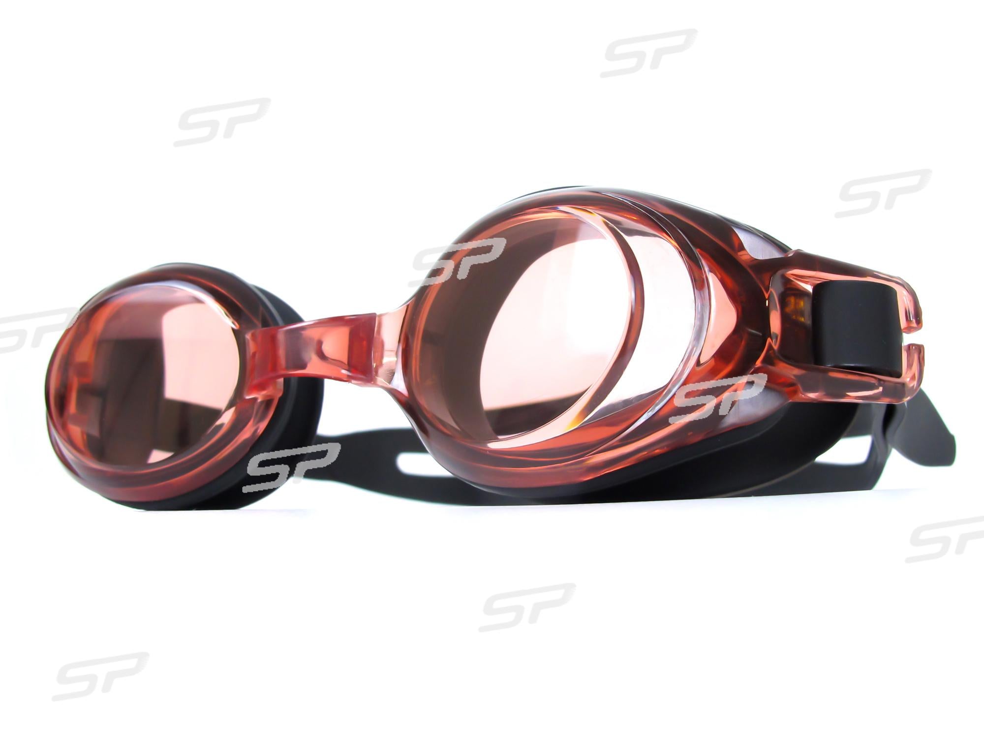 Schwimmbrille mit Sehstärke Antibeschlag UV-Schutz Goggles -1,5 bis -9,0 für Damen und Herren sg3