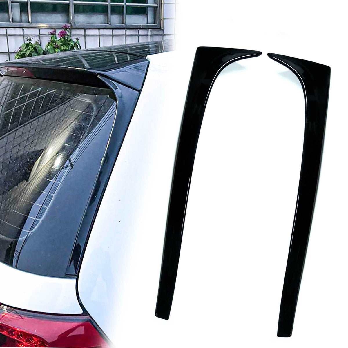 Heckspoiler Flaps schwarz VW Golf 7 VII Variant Original