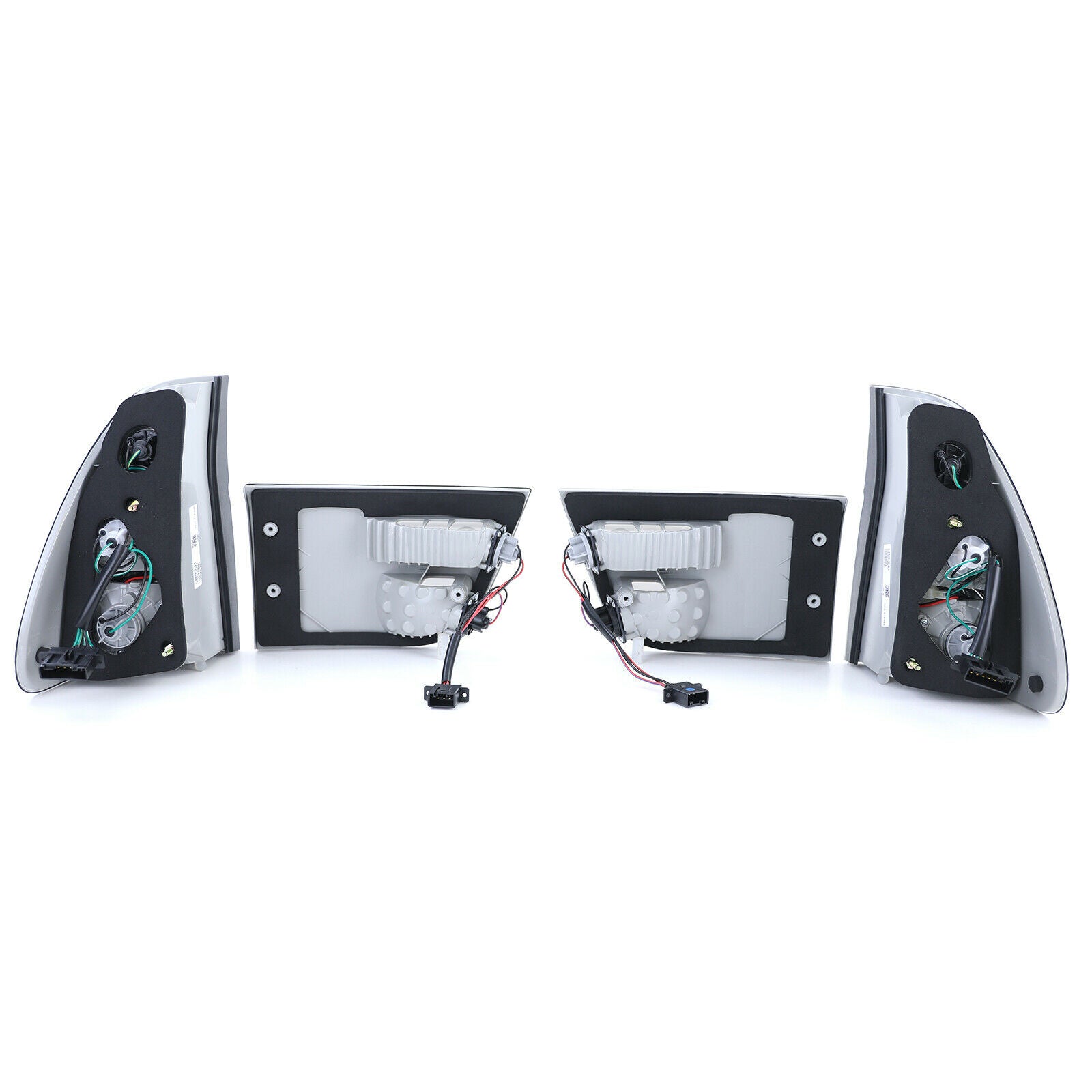 Klarglas LED Nebelscheinwerfer Schwarz Smoke für Audi A4 8K A6 4F
