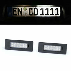 LED Kennzeichenbeleuchtung Weiß 6000K für Audi Q2 Q5 A5 2016 2017 2018 2019 2020 2021