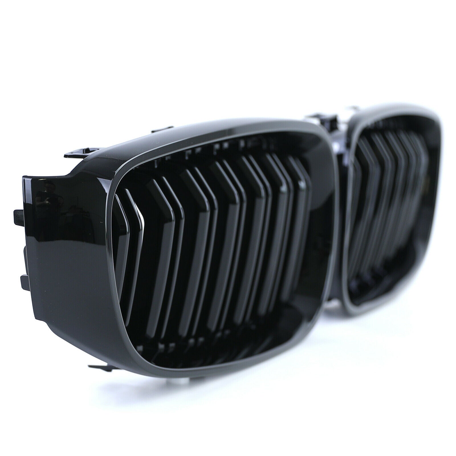 Kühlergrill Frontgrill Grill Doppelsteg Schwarz Glanz Passend für 3er GT F34 ab 2013