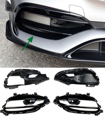 Lufteinlässe Lüftungsgitter Frontschürze AMG Optik für Mercedes A-Klasse W176 MODF 2015-2019